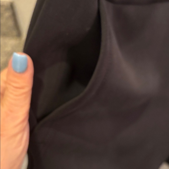 A new day Black Sleeveless Jumpsuit with pockets nwot ptp 22 with stretch - Picture 4 of 4